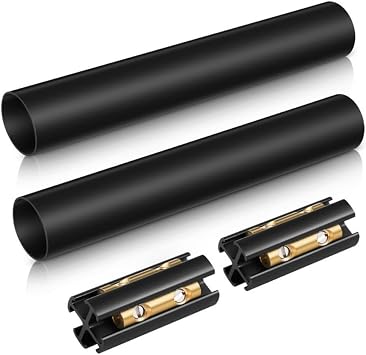 GLFLOW UF Wire Splice Kit for Underground Use with Brass Screw Connectors, Supports Wire Range #14/3 to #8/3 and Includes Heavy Wall Heat Shrink Tubing for Moisture Barrier Protection 1 SETS