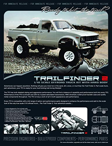 RC4WD Trail Finder 2 Truck Kit w/Mojave II Body Set (Z-K0049)