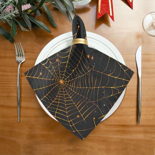 Servilletas de Tela Halloween 20x20 pulgadas Pack x6 miniatura 3