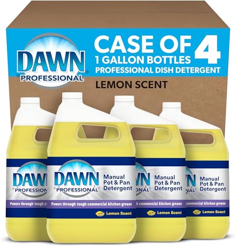 Dawn Dishwashing Liquid Soap Detergent, Bulk Degreaser Removes Greasy Foods