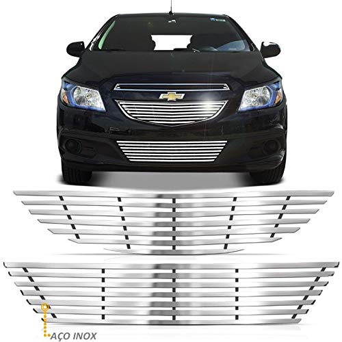 Sobre Grade Prisma 2013 a 2016 Aço Inox Cromada Filetada