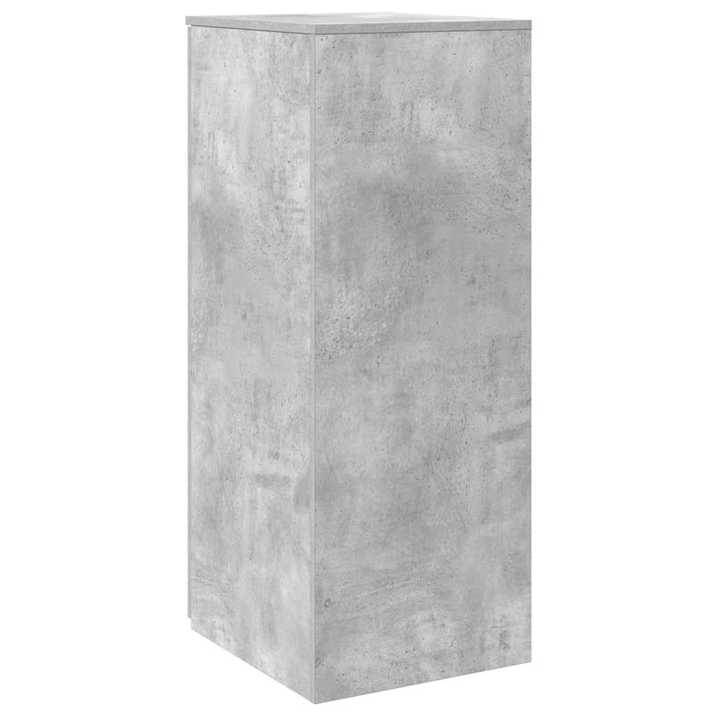 vidaXL Mobile Portaoggetti Grigio Cemento 40x45x103,5 cm in Truciolato, Armadio, Armadio da scrivania, Armadio da Ufficio, Armadio credenza