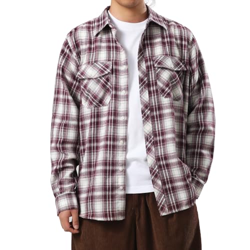 Chemises a carreaux hommes casual pour un look bucheron au quotidien