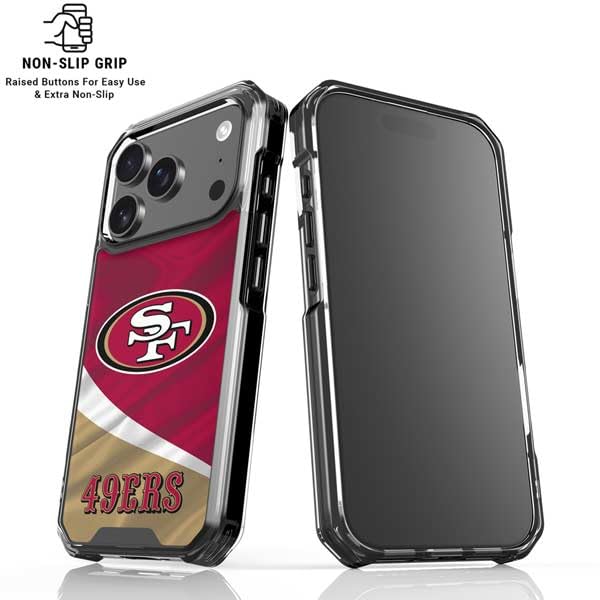 Amazon.com: Skinit Clear Phone Case Compatible with iPhone 17 Pro Max -  Officially Licensed NFL San Francisco 49ers Design : Cell Phones &  Accessories
