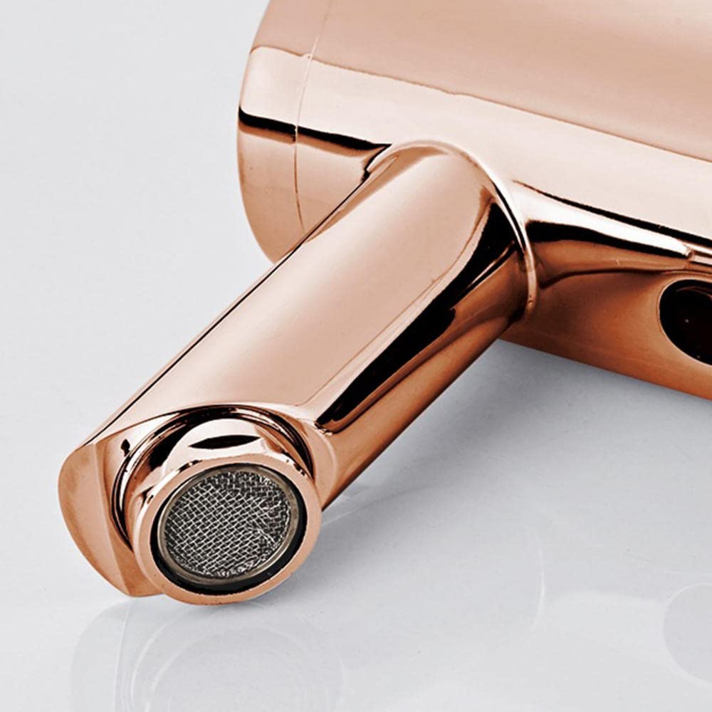 Grifo de Lavabo con Sensor Oro Rosa Griferia Lavabogrifo Sensor Automático Grifos para Lavaderos-Single Cold_Bajo