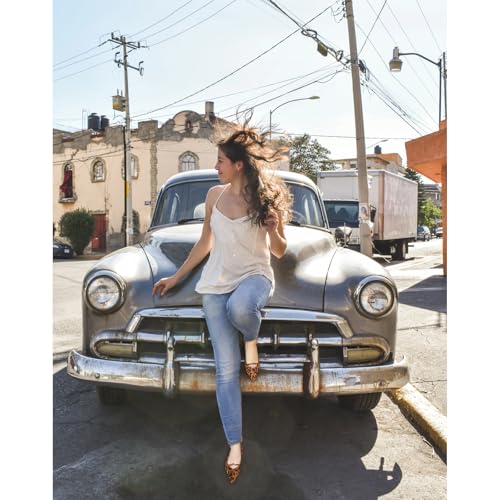 Lryweisy Women's Slingback Kitten Heels Comfortable Low Heel Pump Leopard Print2