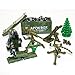 200+ Pcs Military Weapon Pack Accessories Kits Toys, Swat Team Building Block Toys, Military Soldier Style Weapon Sets, Army Equipment Gear Sets, Accessories Compatible with Major Mini figure