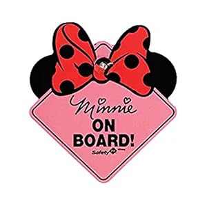 Disney Baby On Board Sign, Minnie