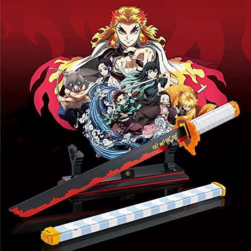 Ninja Katana Bausatz Ninja Weapons Modellbausatz Bauspielzeug Klemmbausteine Spielzeugschwert Sword Mit Schwertständer… – Bild 3