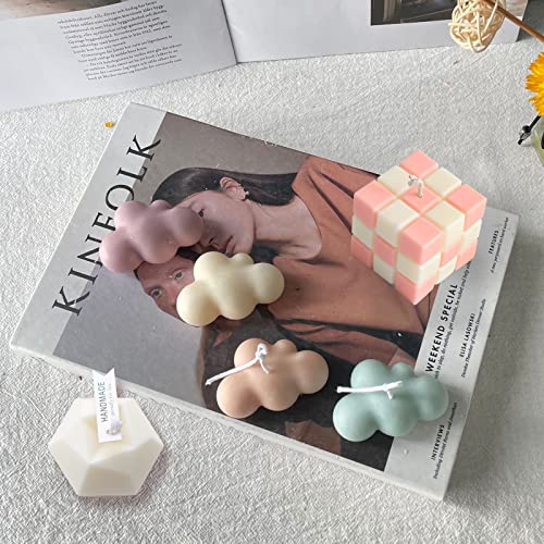 Taumie Stampo per Candele, 3 Pezzi Stampo Silicone...