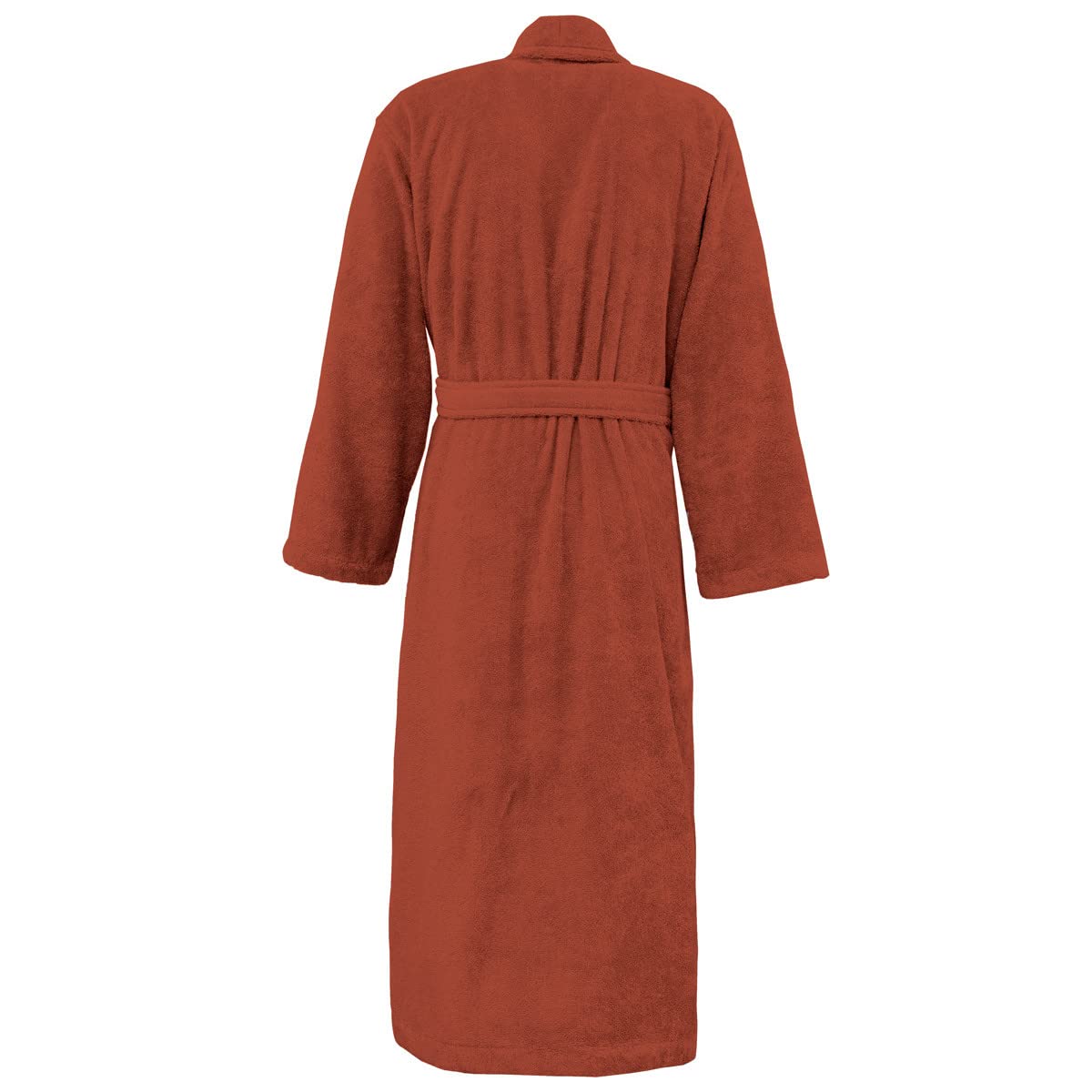 Sensei Maison - Peignoir de Bain Mixte 420g/m² Luxury COL CHÂLE - 3 - L - Terracota