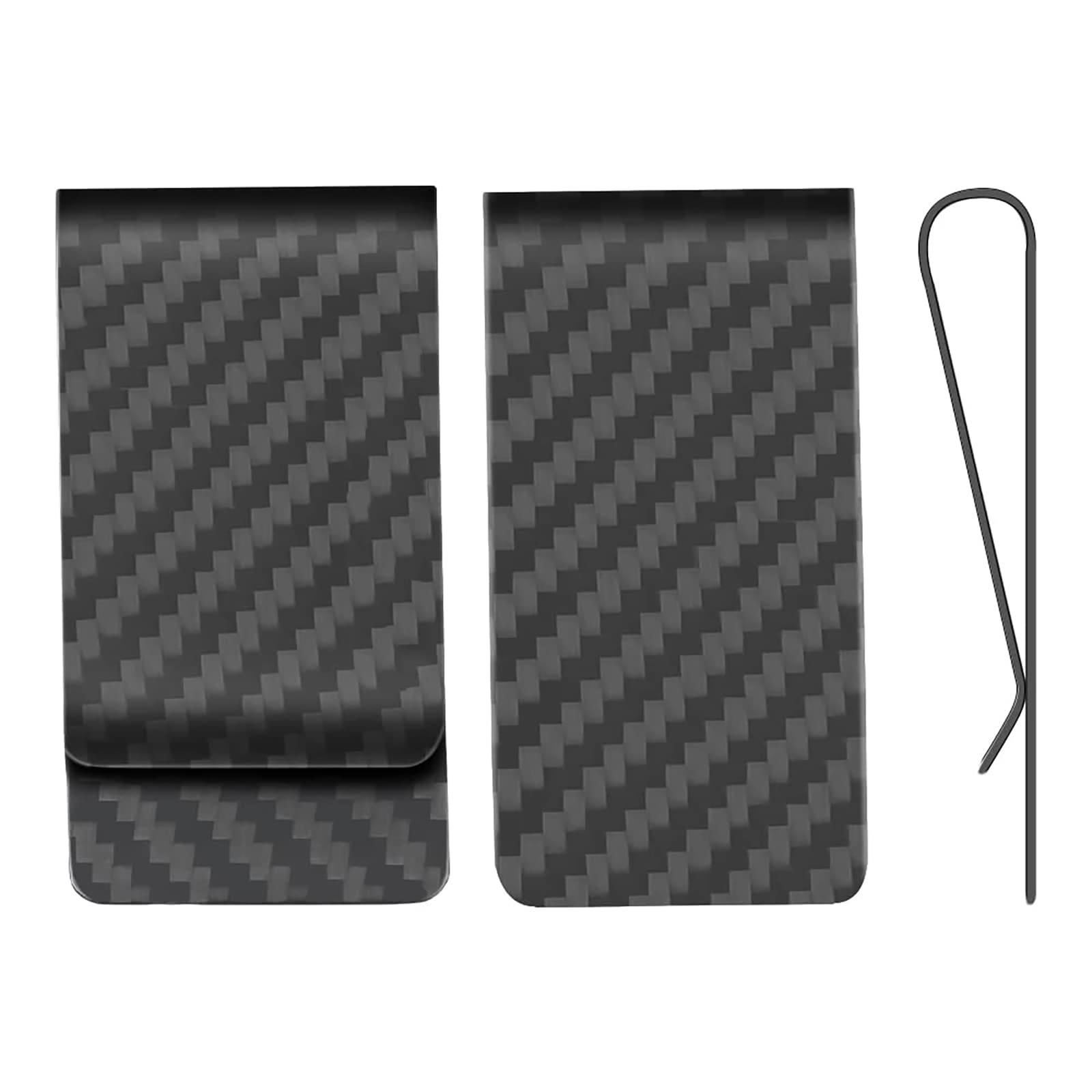 Carbon Fiber Geldbörse Geldklammer Kreditkartenhalter CLL CARBONLIFE Clips für Herren