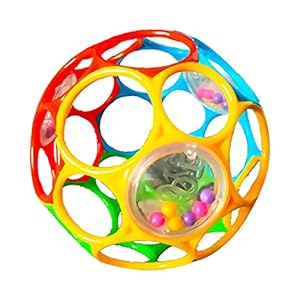 liuxi ao Baby grijpbal, Oball grijper bal voor baby, sensorisch speelgoed, flexibel en gemakkelijk vast te grijpen…