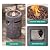 SUNBURY Outdoor Gas Fire Column, 40,000 BTU Propane Fire Pit for Patio Party & Gathering, Compact Flame Heater with Lava Rocks, Waterproof Cover for Yard & Deck Ambiance (Grey)