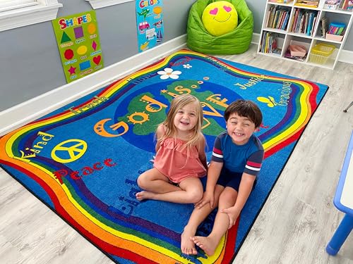 Tapete educativo KIDCARPET.COM 122x183 cm miniatura 2