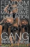  Femdom Discipline Male Slave Humiliation Gang - 5 book bundle