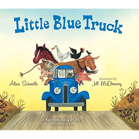 Little Blue Truck Board Book Cover