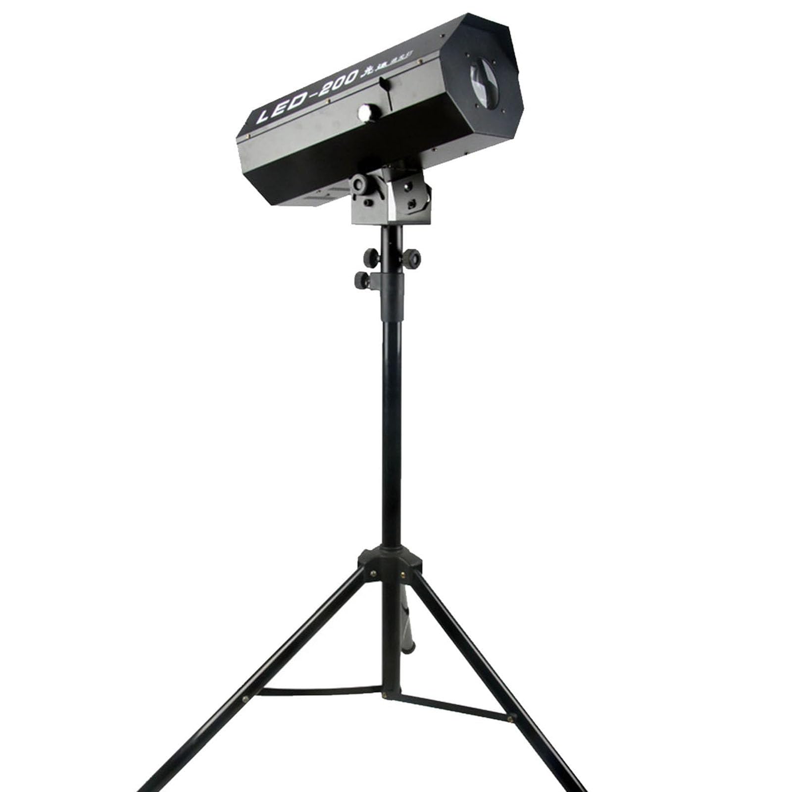 Światło Punktowe Stage Follow 200 W, Sterowanie Ręczne Led Followspot Ze Stojakiem, Regulowany Reflektor Świetlny Na Wesela, Przyjęcia, Święta Bożego Narodzenia I Imprezy Sceniczne