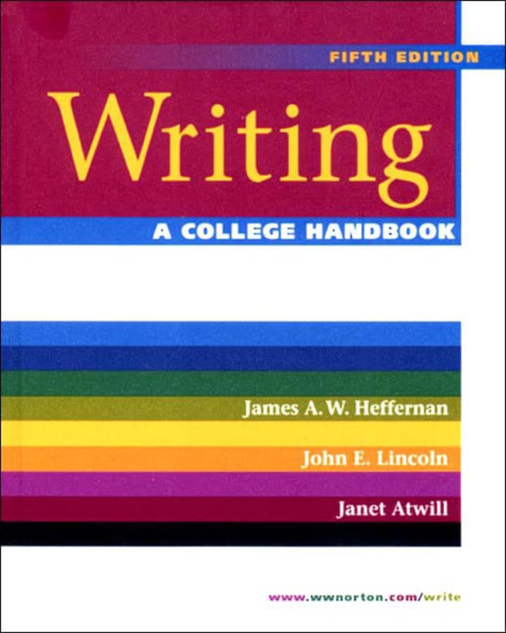 Writing – A College Handbook 5e
