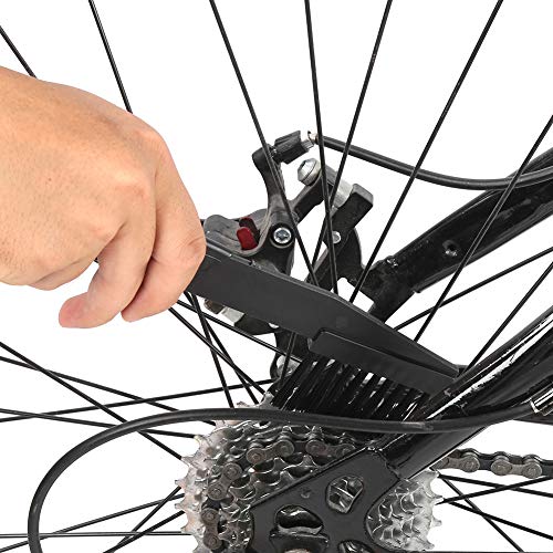 Ferramenta de limpeza de bicicletas de plástico, bem organizada, equipamento de manutenção de bicicl