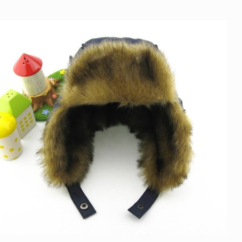 Gorro con orejeras para niños y niñas con forro polar resistente al viento y muy cálido 7