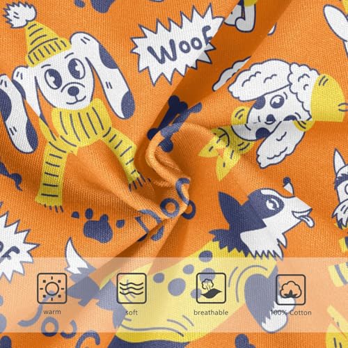 Cotton Little Boys Briefs Soft Cartoon Dog Toddler Underwear3