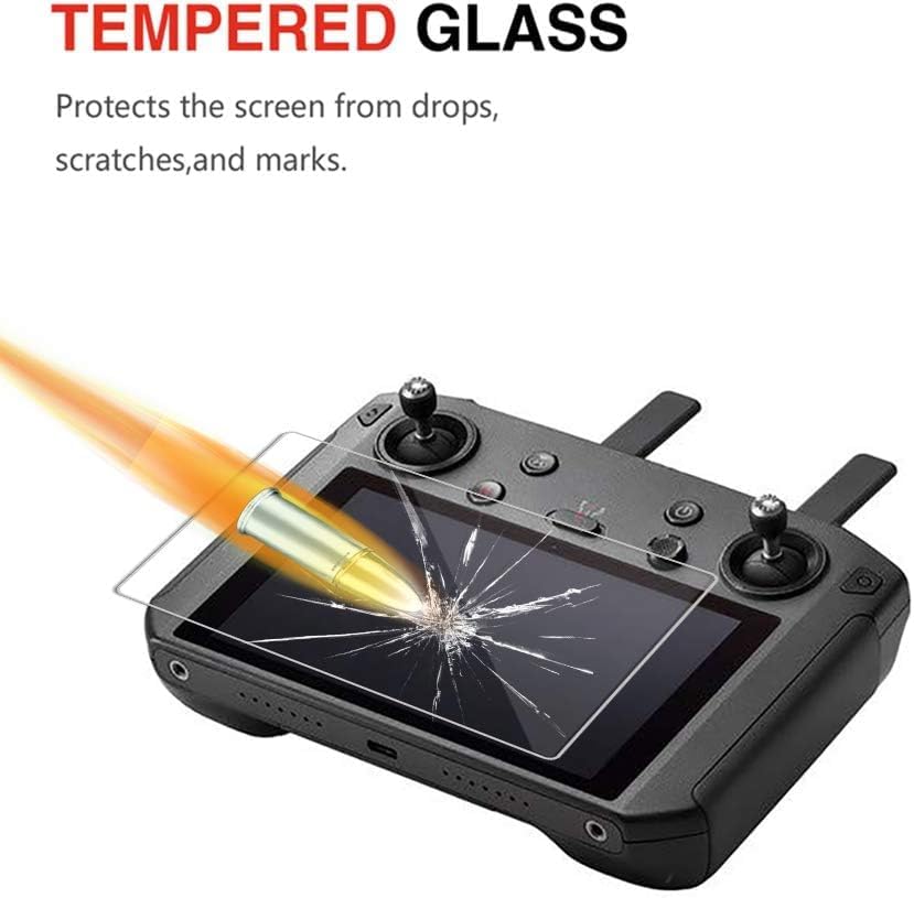 Image of VERTUS Tempered Glass Screen Protector for DJI RC Pro, Smart Controller, Mavic 2 Zoom, Air 2s, 3, 3 Cine