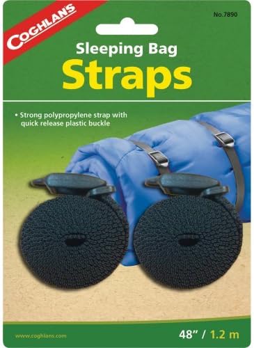 Coghlans 7890 3/4" X 48" Sleeping Bag Straps 2 Count