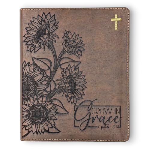 Personalized Sunflower Bible Laser Engraved NIV Journal