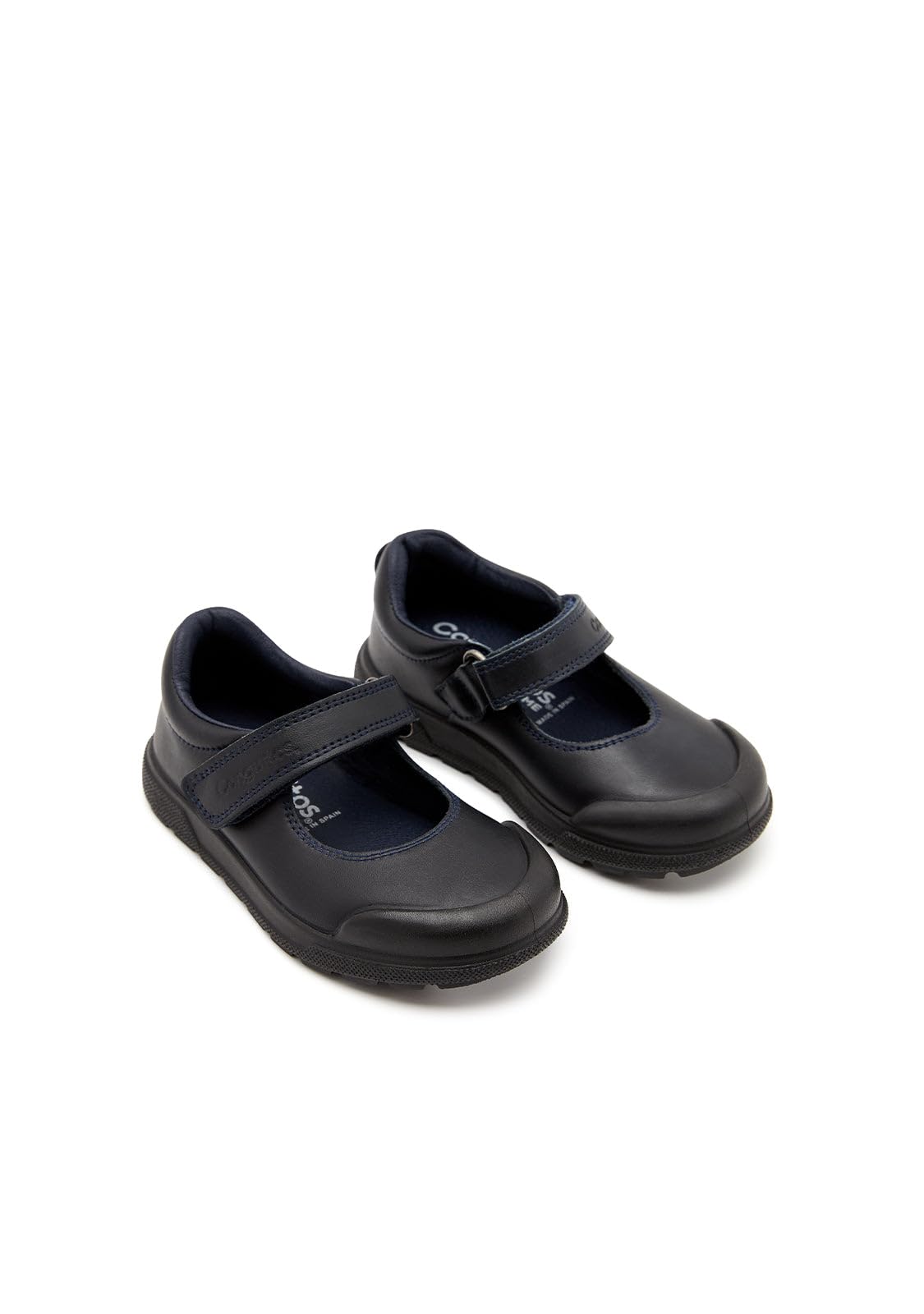 Zapatos Colegiales Infantiles Conguitos Cierre Ajustable Cómodo y Resistente
