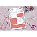 ADRA Daily Goals Planner | My Daily to Do List Organiser | Personal Planner Journal | Tear Off Book | 8.25 x 11.25 Inches (31 PAGES)