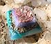 Orgone Pyramid/Goddess Healing Crystals Orgonite Pyramids/Violet Flame Orgone Pyramid EMF Protection