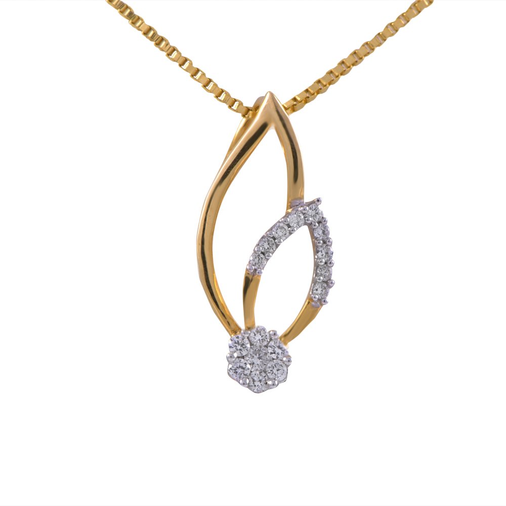 Pride Diamond Collection 18K Yellow Gold and Diamond Pendant-image-30