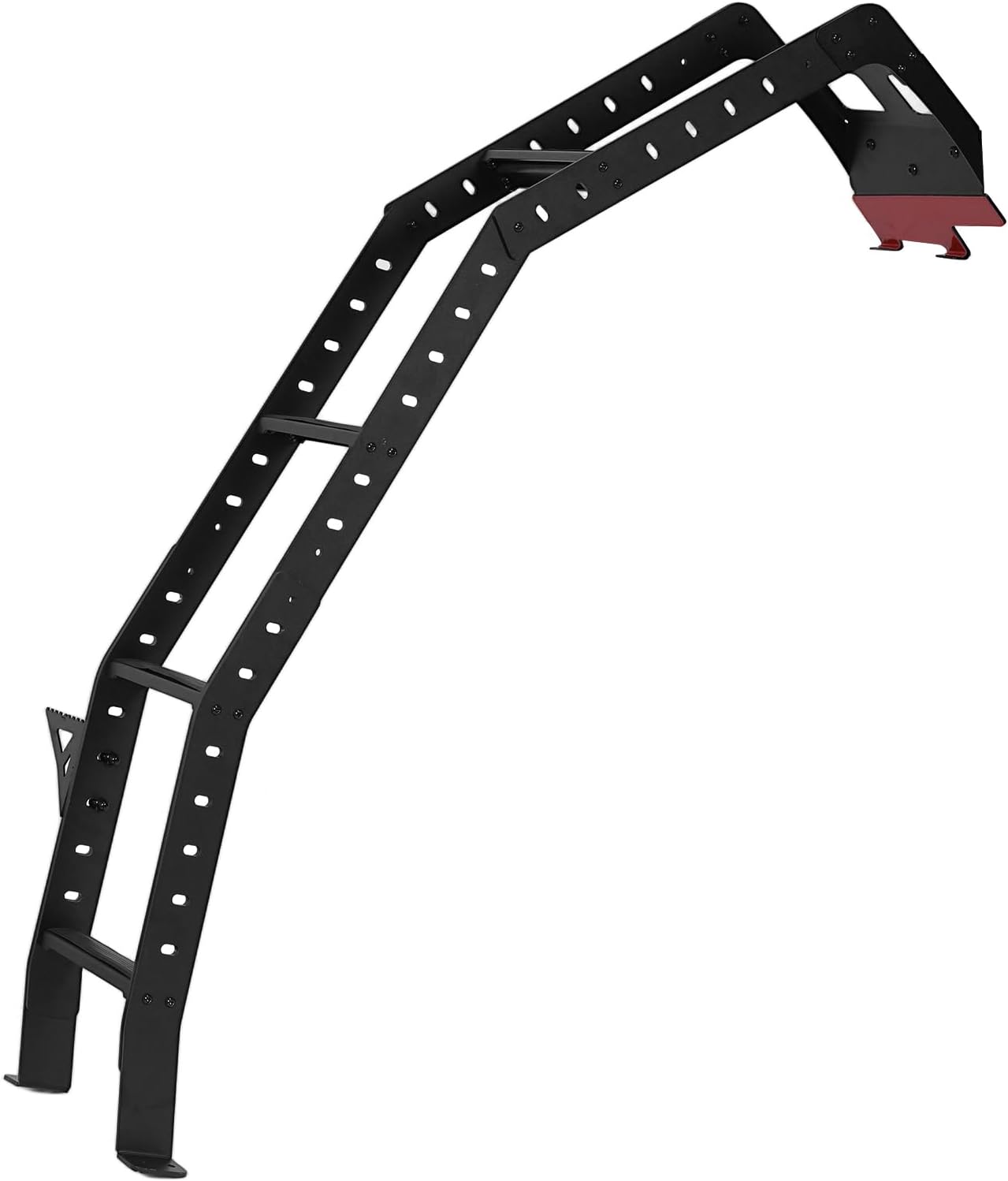 Generic Aluminum Ladder Car Exterior Rear Tailgate Ladder Accessories for 4Runner 2010-2024