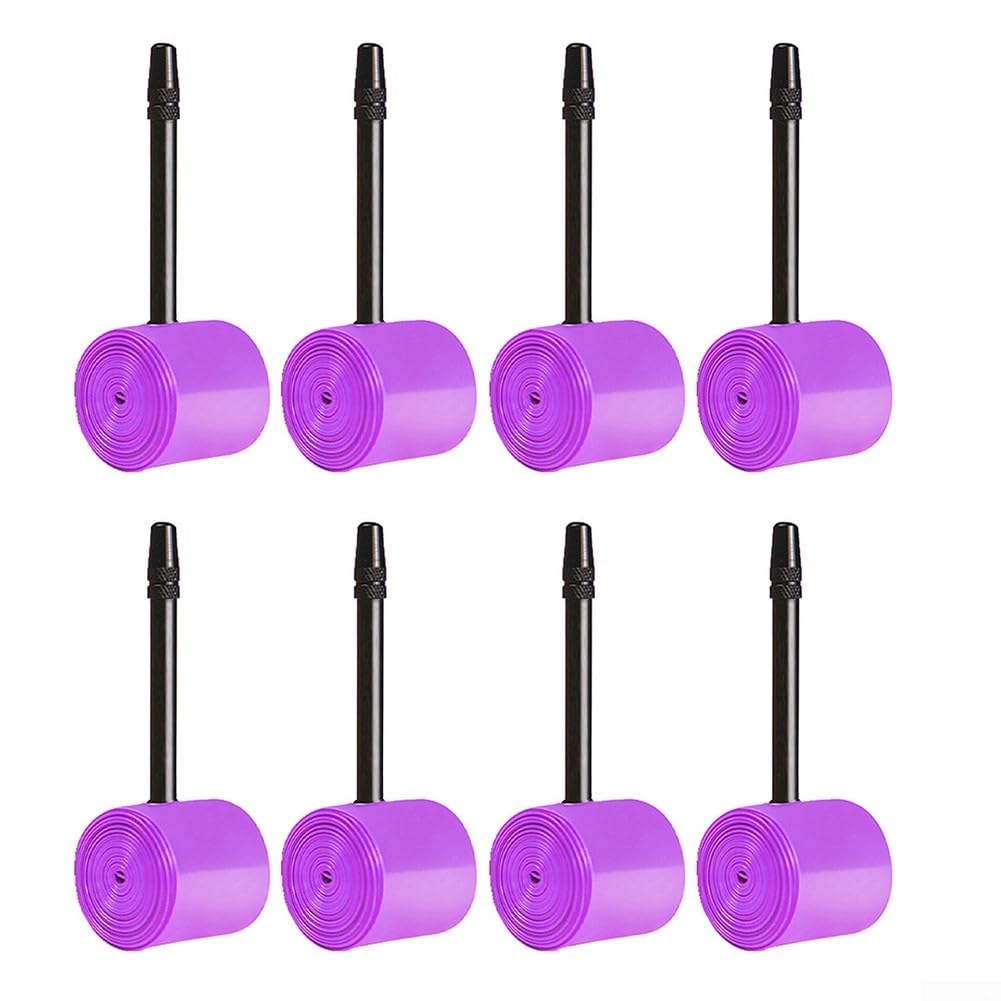Camera d'aria ultraleggera 406 da 50,8 cm, per pneumatici da 20 x 1,0-1,75, valvola in metallo di qualità, per mountain bike, colore viola