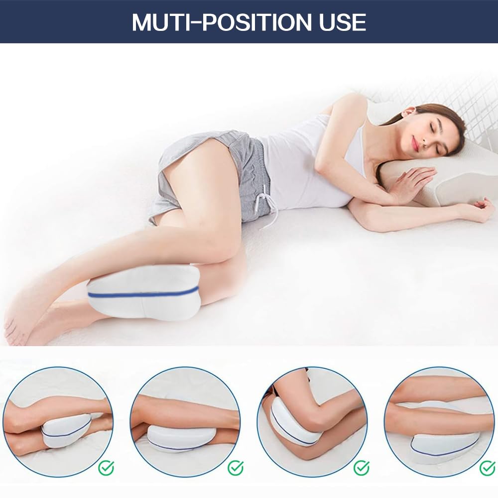 Cuscino Per Gambe E Ginocchia - Memory Foam Per Dolori Schiena E Anca
