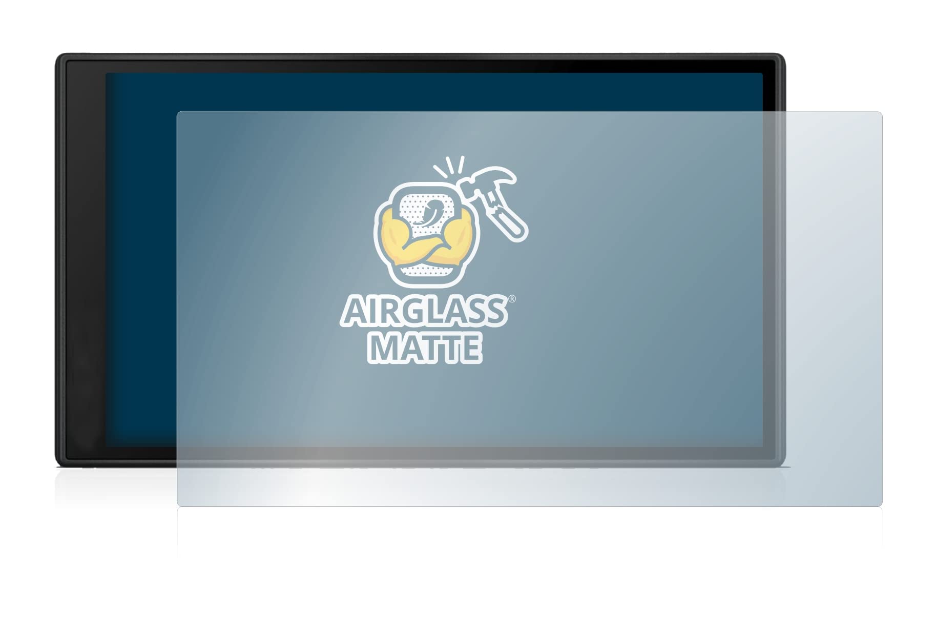 brotect Anti-Glare Glass Screen Protector Matte Compatible with Garmin DriveSmart 66 - Anti-Scratch 9H Protection Film