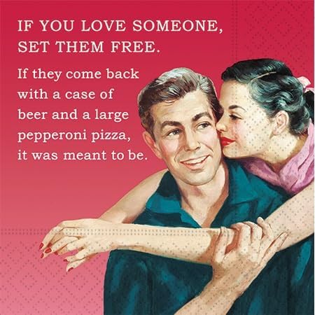 Miniatura 5 de Servilletas de cóctel vintage  Servilletas de cóctel para hombres y mujeres, paquete variado divertido en caja, 40 servilletas en total