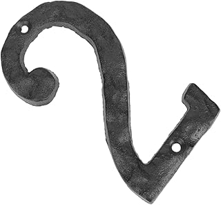 BESPORTBLE Rustic Decor DIY House Number Signs House Signs Decorative Door Address Number DIY Number Symbol Decorative Signs Cast Iron Number The Sign Decorate Metal Letter Telephone Number