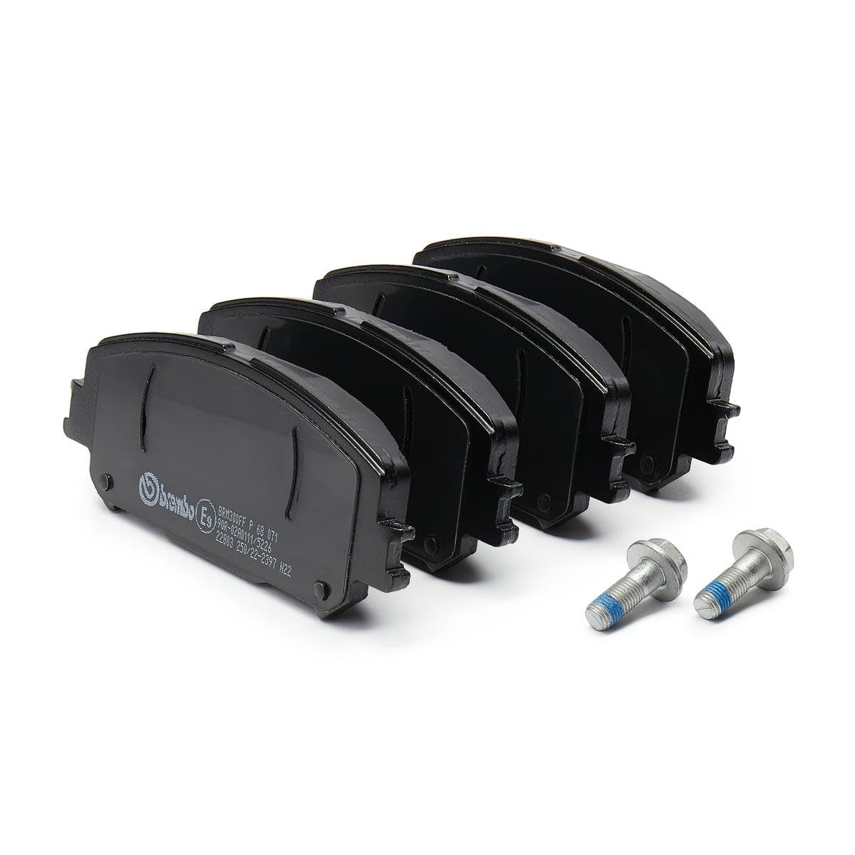 BREMBO Bremsbelagsatz, Scheibenbremse P68071