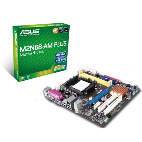 ASUS \Pbg AM2+/GeForce 7025/DDR2-1066/A&V&GbE/Micro ATX }U[{[h M2N68-AM Plus