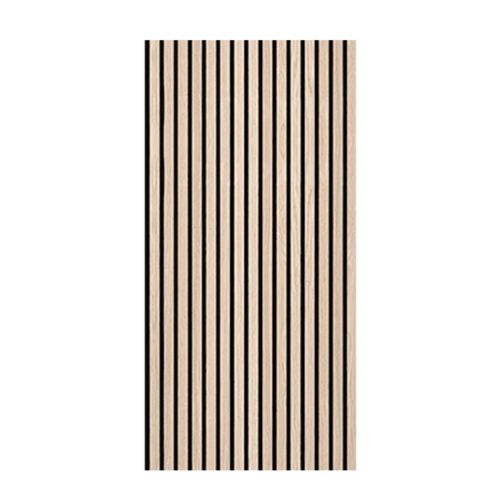 Photo 1 of Acoustic Panels Acoustical Wall Panels Large Soundproof Panels 3D Fluted Sound Absorbing Panel with Wood Finish Acoustic Treatment for Recording Studio&Office Vertical (BLACK, 3pcs-47.2*23.6*0.82in)