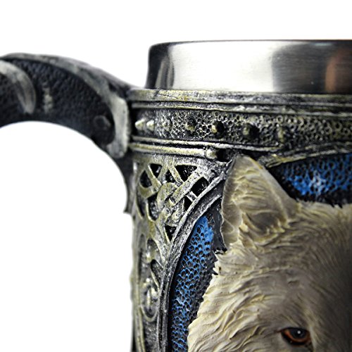 Caneca Medieval Lobo