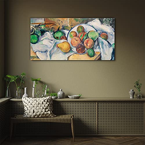 Tableau en verre 100x50cm Coloray Table de Coin Cézanne