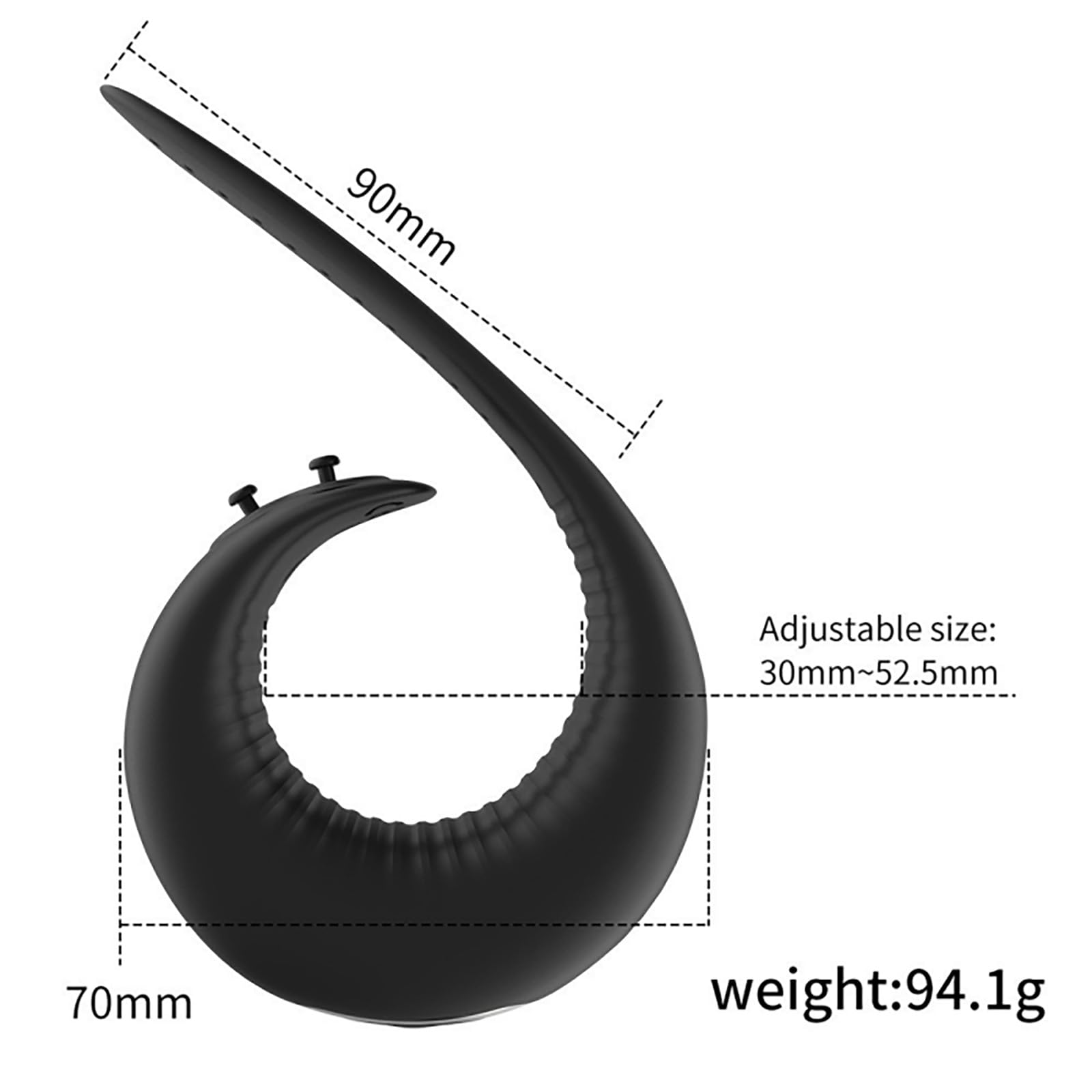 ELLENNE - ANELLO VIBRANTE PER PENE IN SILICONE STIMOLAZIONE CLITORIDE J807 | ANELLO VIBRANTE PER PENE IN SILICONE STIMOLAZIONE CLITORIDE - ELETTRICO VIBRAZIONE REGOLABILE J807