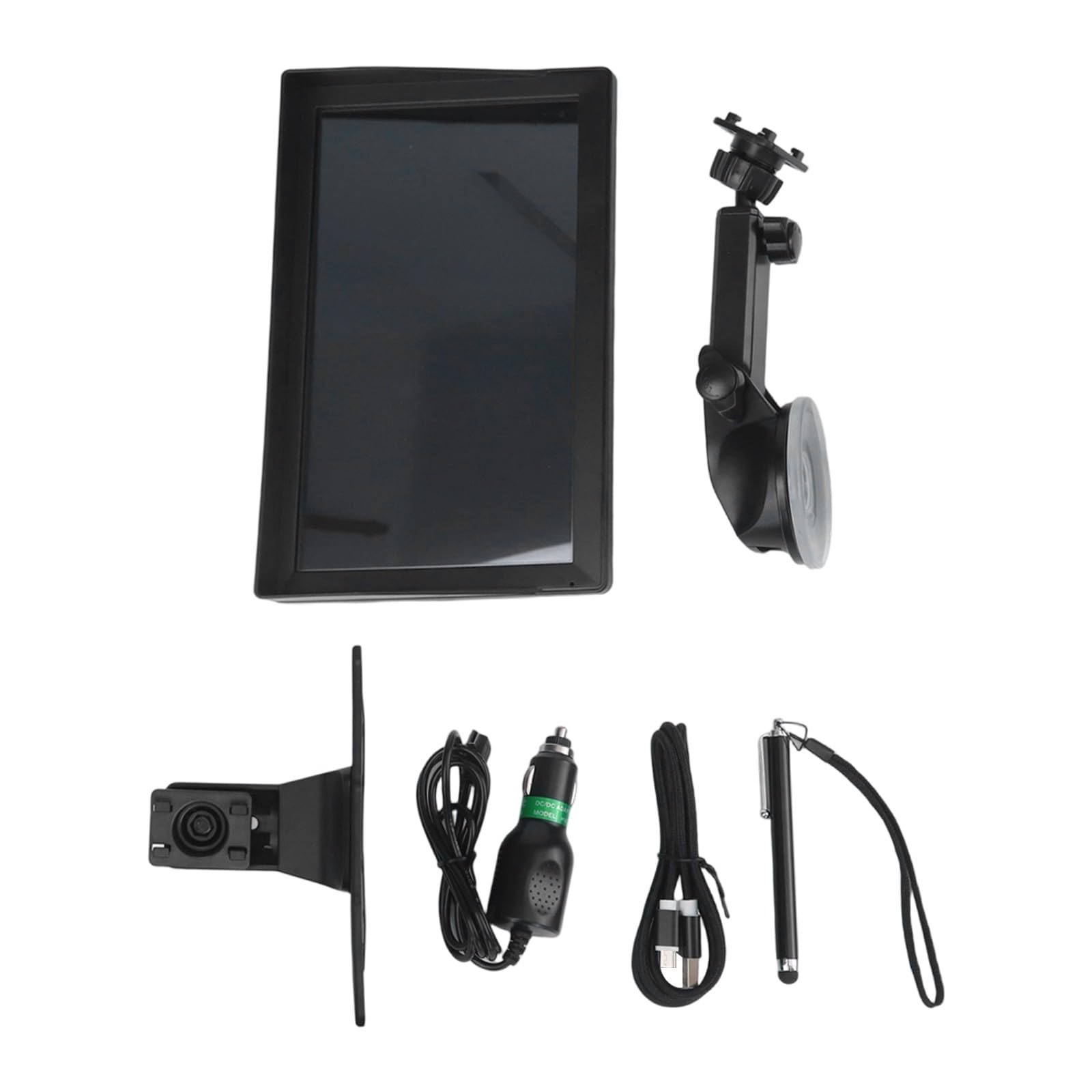 Sistema de navegación GPS para automóvil de 9 pulgadas con mapas sin conexión 2024, para camioneta, conductor de autobús semi RV, transmisión FM, color negro
