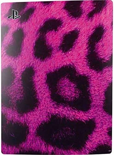 Skinit Decal Gaming Skin Compatible with PS5 Digital Edition Bundle - Pink Leopard Spots Design