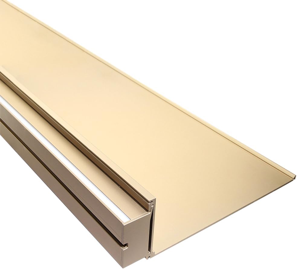 Floating Wall Shelf with Integrated LED Light 26.5 * 80cm Illuminated Shelving for Bathroom Bar Counter and Home Decor - Stylish Wall-Mounted Storage Solution