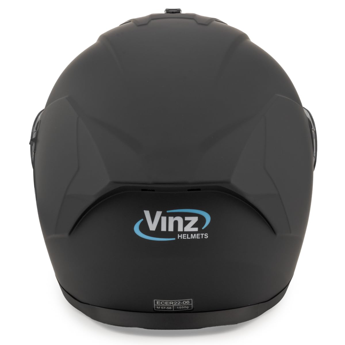VINZ Pasco Klapphelm mit Sonnenblende & PINLOCK 70 vorbereitet | ECE 22.06 Motorrad Helm für Herren & Damen | Motorradhelm Klappbar Integralhelm | In Gr. XS-XXL