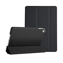 ProCase Custodia per iPad Air 2, Ultra Sottile e Leggero Custodia Supporto con Retro Semi-Trasparente Copertura Intelligente per Apple iPad Air 2 (A1566 A1567) –Nero